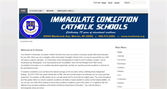 Desktop Screenshot of icschools.org